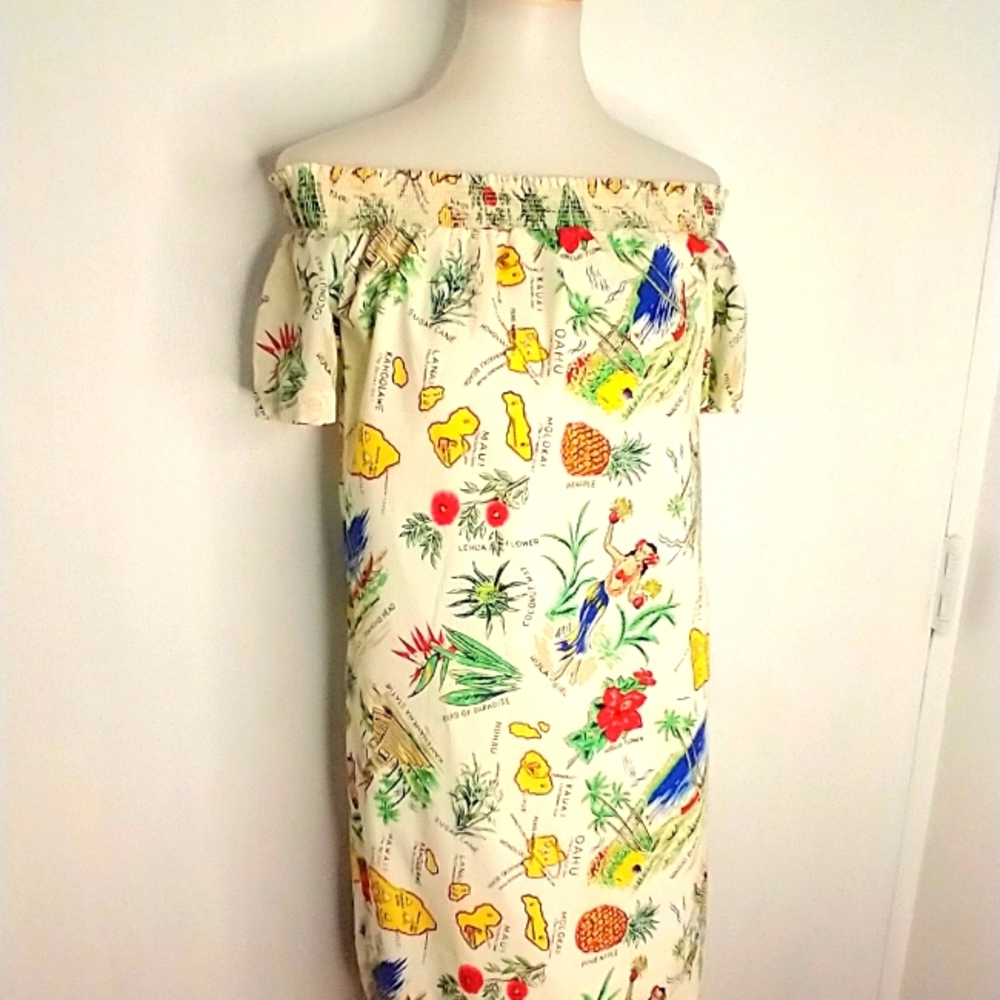 J CREW HAWAIIAN PRINT SHIFT